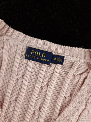Sweater Cable Knit Polo Ralph Lauren Women's M