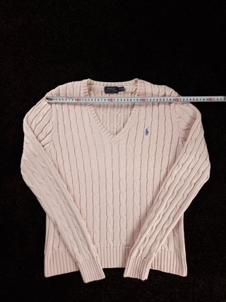 Sweater Cable Knit Polo Ralph Lauren Women's M