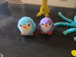 Muñecos Amigurumi hechos a mano