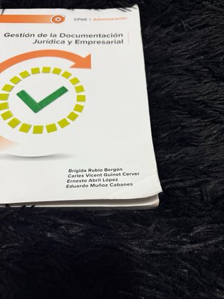 Gestión de la documentación jurídica y empresar...