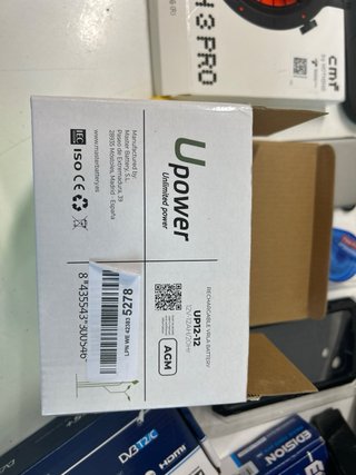 Batería AGM UPOWER UP12-12 12V 12Ah