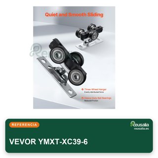 VEVOR kit herrajes puerta corrediza resistente
