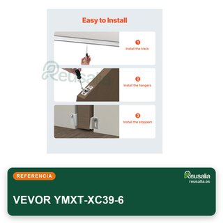 VEVOR kit herrajes puerta corrediza resistente