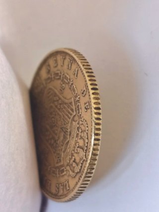 Moneda Oro 80 Reales Isabel II 1848