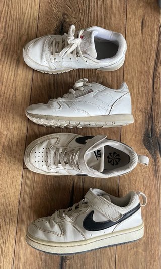 Lote 14 pares zapatillas niña T31 (Nike, NB, Zara)