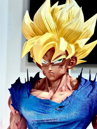 Goku White Hole 1/4 Base version + Package /RECAST