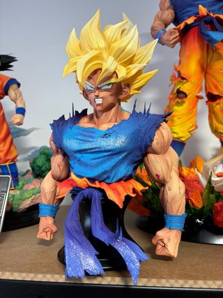 Goku White Hole 1/4 Base version + Package /RECAST