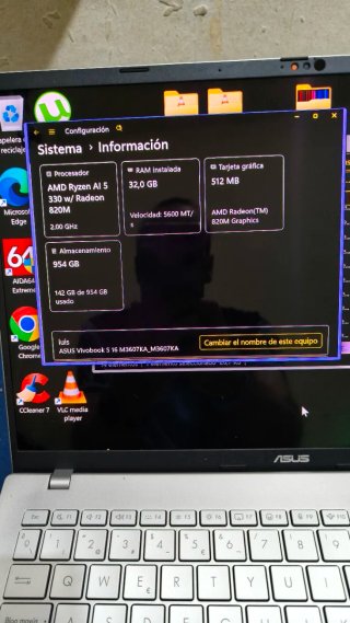 ASUS Vivobook S 16 OLED 32GB RAM 1TB SSD