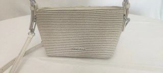 Bolso Paco Martínez Rafia y Verde - cómo nuevo