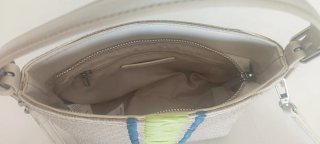 Bolso Paco Martínez Rafia y Verde - cómo nuevo