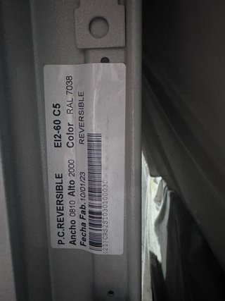 Puerta Cortafuegos Salida Emergencia