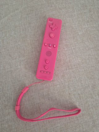 Mando Wii Remote Rosa (No Original)
