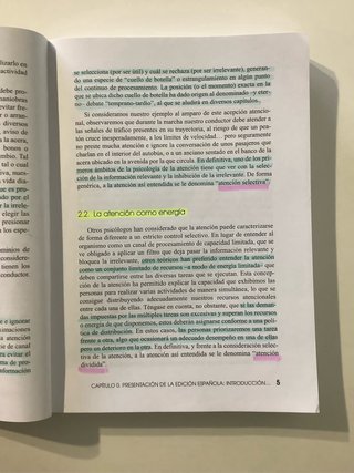 Atención Teoría y práctica