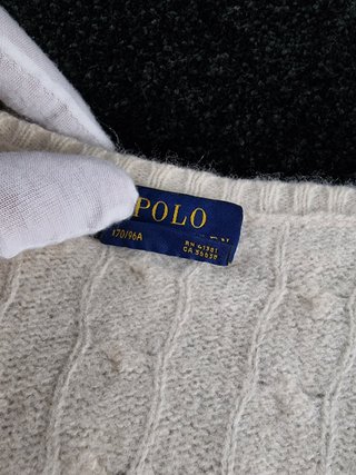 Sweater Cable Knit Polo Ralph Lauren Women's S