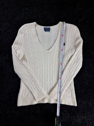 Sweater Cable Knit Polo Ralph Lauren Women's S