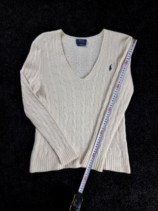 Sweater Cable Knit Polo Ralph Lauren Women's S