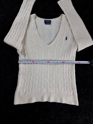 Sweater Cable Knit Polo Ralph Lauren Women's S
