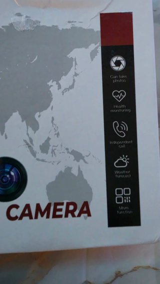Smartwatch con Cámara y Ranura SIM