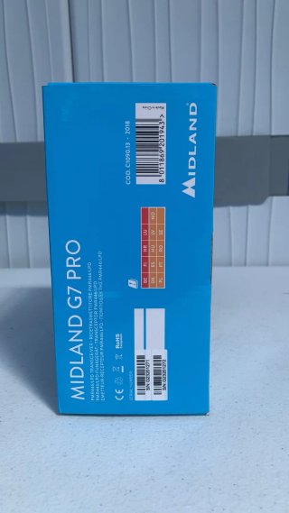2 Walkie Talkies Midland G7PRO Largo Alcance