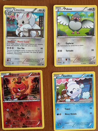Lote 20 Cartas Pokémon con Mewtwo EX 2012