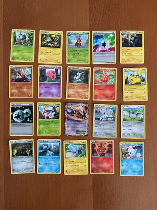Lote 20 Cartas Pokémon con Mewtwo EX 2012