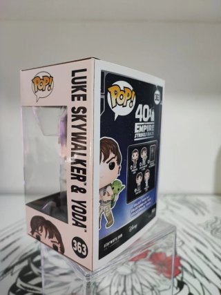 Funko Pop Luke Skywalker & Yoda 40 Aniversario