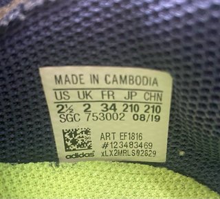 Botas de fútbol Adidas niño talla 34