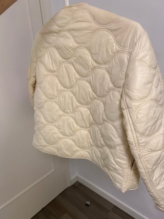 Chaqueta Plumífero Mango Beige