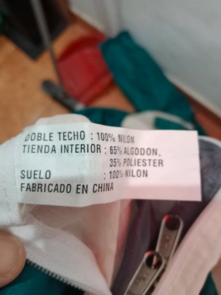 Tienda de Campaña para 2 Personas