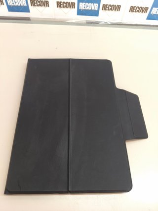 Teclado para tablet con funda, color negro
