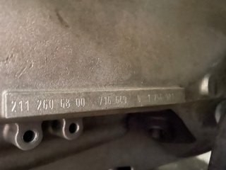 Caja de cambios 6 velocidades Mercedes 211