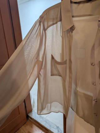 Blusa Zara verde oliva