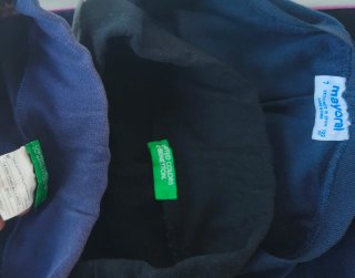 Lote 3 pantalones niña T6-7