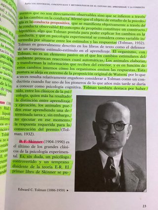 Psicología del aprendizaje