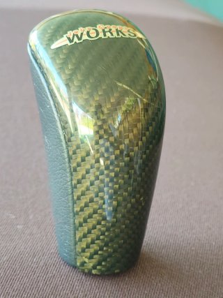 Pomo de cambio en carbono para Mini John Cooper Wo