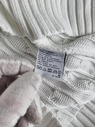 Sweater Cable Knit Polo Ralph Lauren Women's L