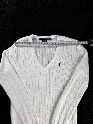 Sweater Cable Knit Polo Ralph Lauren Women's L