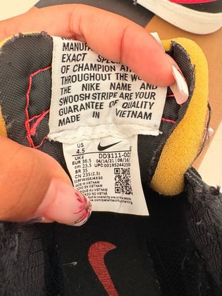 Zapatillas Nike Altas Negro y Rojo