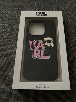 Carcasa iPhone 15 Pro Karl Lagerfeld