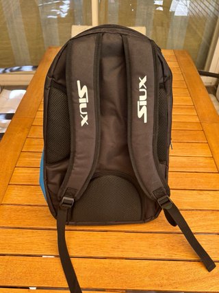 Mochila Paletero Siux Pro Tour azul y negro NUEVA