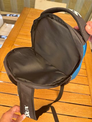 Mochila Paletero Siux Pro Tour azul y negro NUEVA