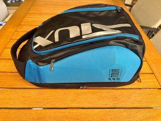 Mochila Paletero Siux Pro Tour azul y negro NUEVA