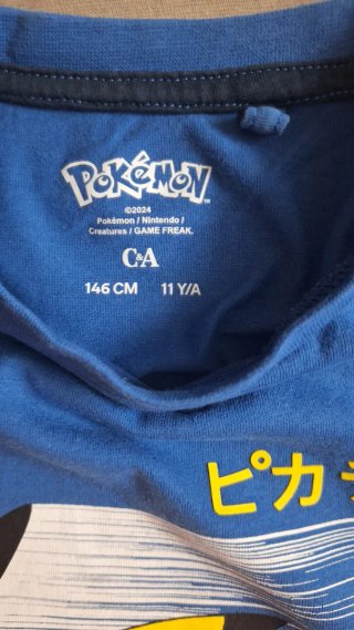 Pijama Pokémon para niño, 11 años