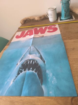 Póster Jaws Tiburón