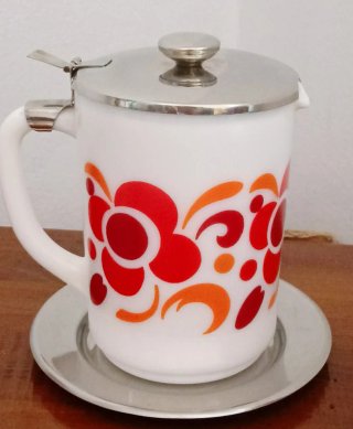 Juego de Café/Té Arcopal France "Lotus" Años 70