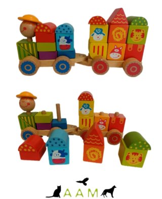 Tren de Madera Montessori