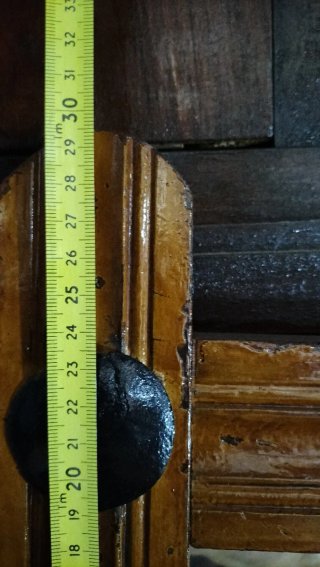 Espejo Antiguo Estilo Castellano – Madera y forja