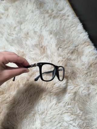 Gafas Y2K Chrome Hearts Unisex Negras
