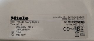Secadora Miele YoungStyle Blanca