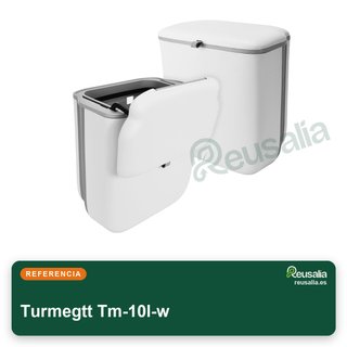 Cubo basura colgante cocina 10L con tapa